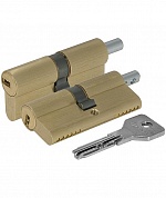 Картинка Цилиндровый механизм под вертушку Cisa ASIX OE302-12.00 (70 мм/35+10+25), ЛАТУНЬ